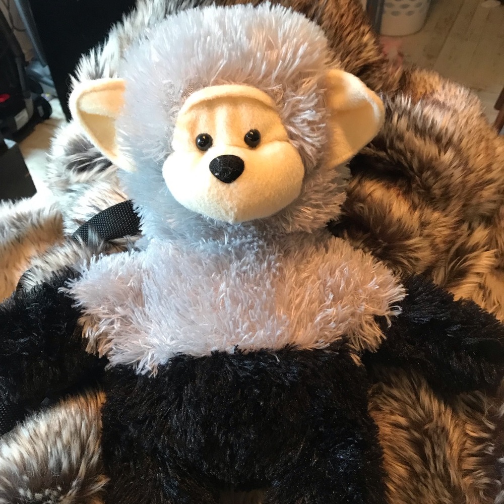 Monkey backpack